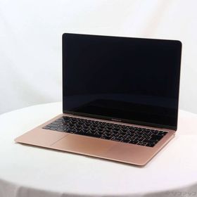 【中古】Apple(アップル) MacBook Air 13.3-inch Late-2018 MREE2J／A Core_i5 1.6GHz 16GB SSD128GB ゴールド 〔10.15 Catalina〕 【258-ud】