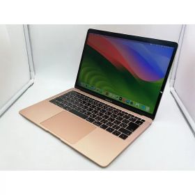 【中古】Apple MacBook Air 13インチ CTO (Late 2018) ゴールド Core i5(1.6G)/16G/512G(SSD)/UHDG 617【府中ル・シーニュ】保証期間1ヶ月【ランクC】