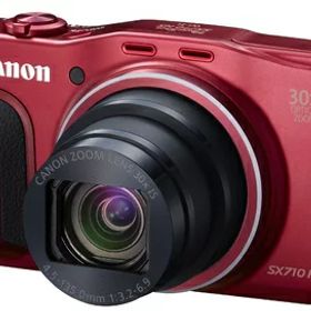 【中古】 Canon デジタルカメラ PowerShot SX710 HS レッド 光学30倍ズーム PSSX710HS(RE)