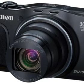 【中古】【1ヶ月保証】キヤノン Canon PowerShot SX710 HS ブラック PSSX710HS(BK)
