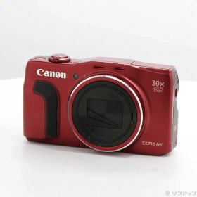【中古】Canon(キヤノン) 期間特価対象品 PowerShot SX710 HS レッド 【305-ud】
