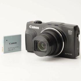 キヤノン Canon PowerShot SX710 HS Black 30x 光学ズーム