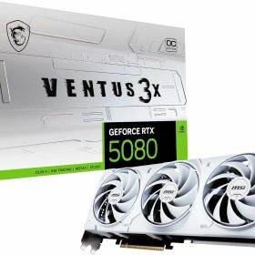 【新品】1週間以内発送 【代引き不可】 MSI GeForce RTX 5080 16G VENTUS 3X OC WHITE グラフィックスカード VD8978 周辺機器 PCパーツ グラフィックボード