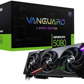MSI GeForce RTX 5080 16G VANGUARD SOC LAUNCH EDITION グラフィックスカード VD8973