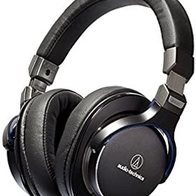 【中古】Audio-Technica ATH-MSR7BK SonicPro Over-Ear High-Resolution Audio Headphones Black [並行輸入品]