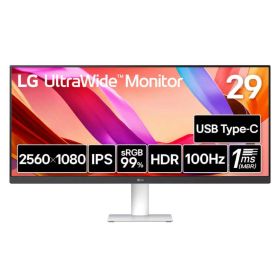 【新品/取寄品/代引不可】29インチ ウルトラワイド液晶ディスプレイ(2560x1080/IPS/アンチグレア/HDMI/DP/Type-C/スピーカー/3年保証) 29U531A-W