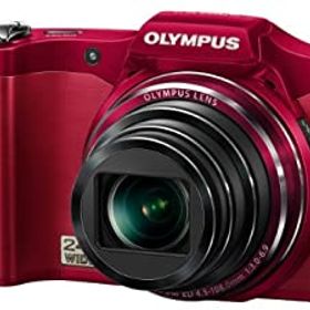 【中古】OLYMPUS デジタルカメラ SZ-14 1400万画素 光学24倍ズーム 3Dフォト機能 レッド SZ-14 RED