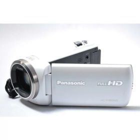 【中古】【1ヶ月保証】 ビデオカメラ パナソニック Panasonic HDビデオカメラ V480MS 32GB 高倍率90倍ズーム ホワイト HC-V480MS-W
