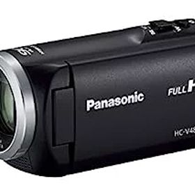 【中古】（非常に良い）パナソニック HDビデオカメラ V480MS 32GB 高倍率90倍ズーム ブラック HC-V480MS-K