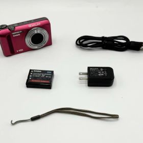 【中古 動作確認済】 CASIO デジタルカメラ EXILIM EX-ZR500RD ハイスピードカメラ 5軸手ブレ補正 1610万画素 レッド デジカメ 入学式 入園式 卒業式 卒園式 歓迎会 送迎会 自撮り セルフィー 花見 旅行 ブラブラ 思い出 想い出 日常 Vlog カメラ男子 カメラ女子