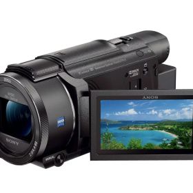 【中古・美品】SONY(ソニー) 4K ビデオカメラ Handycam FDR-AX60 ブラック 内蔵メモリー64GB 光学ズーム20倍 空間光学手ブレ補正 FDR-AX60