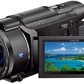 【中古】【39shop】ソニー★ビデオカメラ FDR-AX60 4K 64GB 光学20倍 ブラック Handycam FDR-AX60 B（良い）