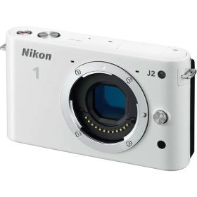 【中古】ニコン Nikon ミラーレス一眼 ニコン ホワイト Nikon 1 J2 ボディー ホワイト N1J2WH カメラ 中古 人気 おすすめ 高画質