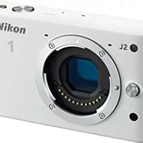 【中古】【39shop】Nikon★ミラーレス一眼 Nikon 1 J2 ボディー ホワイト N1J2WH（良い）