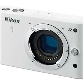【中古】（非常に良い）Nikon ミラーレス一眼 Nikon 1 J2 ボディー ホワイト N1J2WH