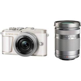 【中古】 オリンパス OLYMPUS PEN E-PL10 EZダブルズームキット ホワイト 当店保証30日間 人気 ミラーレス 一眼レフ 交換レンズ カメラ