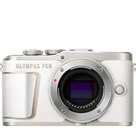 【中古】【39shop】OLYMPUS★ミラーレス一眼カメラ PEN E-PL10 ボディー ホワイト（非常に良い）
