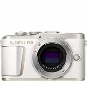 【中古】【39shop】OLYMPUS★ミラーレス一眼カメラ PEN E-PL10 ボディー ホワイト（良い）