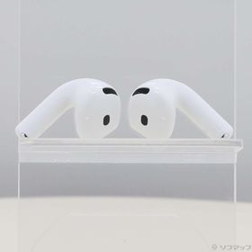 (中古)Apple AirPods 4 アクティブノイズキャンセリング搭載 MXP93J/A(371-ud)