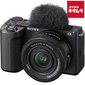 ソニー VLOGCAM ZV-E10 II パワーズームレンズキット ブラック [ZV-E10M2K B] SONY ミラーレス一眼カメラ Vlogカメラ 自撮り対応 4K60P 高速AF Wi-Fi搭載 スマホ転送対応
