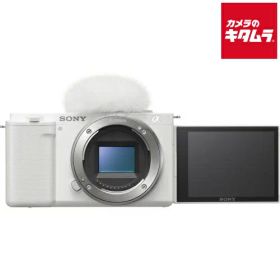 ソニー VLOGCAM ZV-E10 ボディ ホワイト SONY ミラーレス一眼カメラ 軽量 Wi-Fi搭載 Vlogカメラ 4K動画撮影 《納期約1－2週間》