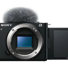 ★エントリーでポイント5倍★SONY VLOGCAM ZV-E10 ボディ ブラック レンズ交換式 Vlogカメラ ソニー