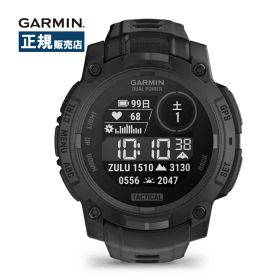 Garmin ガーミン Instinct 3 Dual Power Tactical 45mm インスティンクト3 010-02934-80 スマートウォッチ ソーラー 耐水 耐熱 耐衝撃 フラッシュライト