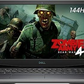 【中古】【39shop】2020★Dell G5 15 ゲーミングノートパソコン: AMD Ryzen 7 4800H 512GB SSD 15.6インチ 144Hz フルHD ディスプレイ AMD Radeon RX 5600M 8GB RAM（非常に良い）