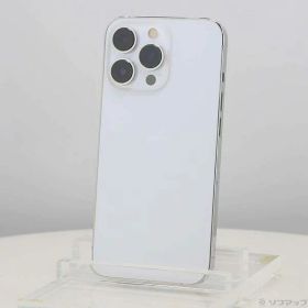 【中古】Apple(アップル) iPhone13 Pro 128GB シルバー MLUF3J／A SIMフリー 【297-ud】