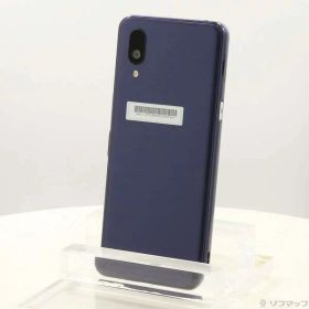 【中古】SHARP(シャープ) BASIO active 64GB ネイビー SHG09 au SIMフリー 【276-ud】