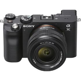 SONY｜ソニー α7C【レンズキット】ILCE-7CL ブラック ミラーレス一眼カメラ [ズームレンズ]