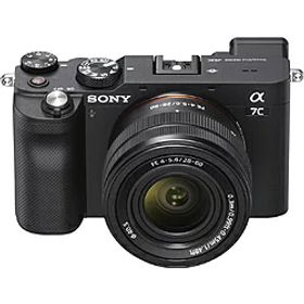 SONY(ソニー) α7C【レンズキット】ミラーレス一眼カメラ ブラック ILCE-7CLB ［ズームレンズ］ ILCE7CLB 【864】