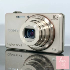 【美品】SONY Cyber-shot DSC-WX200 ゴールド 1820万画素 光学10倍ズーム 広角25mm Exmor R Wi-Fi フルHD 60p コンパクトデジタルカメラ ソニー サイバーショット