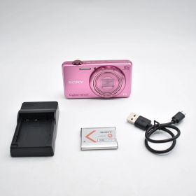 B#13146 SONY デジタルカメラ Cyber-shot WX200 1890万画素 光学10倍 ピンク DSC-WX200-P