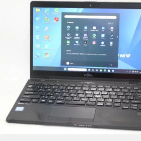 中古 フルHD タッチ 13.3インチ Fujitsu LIFEBOOK U939XC Windows11 高性能 第8世代Core i5-8365U 8GB 爆速128GB-SSD カメラ 無線 Office付き Win11【中古ノートパソコン 中古パソコン 中古PC】送料無料 あす楽対応 即日発送（Windows10も対応可能 Win10）