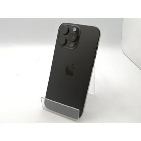 【中古】Apple docomo 【SIMフリー】 iPhone 16 Pro Max 256GB ブラックチタニウム MYWG3J/A【ECセンター】保証期間1ヶ月【ランクA】