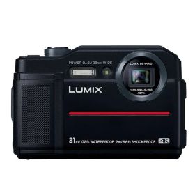 【中古】【1年保証】【美品】Panasonic LUMIX DC-FT7 ブラック