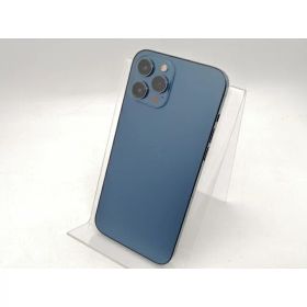 【中古】Apple SoftBank 【SIMロック解除済み】 iPhone 12 Pro Max 128GB パシフィックブルー MGCX3J/A【なんば】保証期間1ヶ月【ランクC】