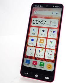 【SIMフリー】BASIO active SHG09 レッド 利用制限〇 au版