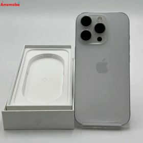 【中古】iPhone16 Pro 128GB ホワイトチタニウム MYMW3J/A SIMフリー