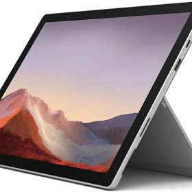 ★【中古】 Microsoft Surface Pro 7 スレート型パソコン VDV-00014 プラチナ 12.3インチ 【Typeカバー付属】
