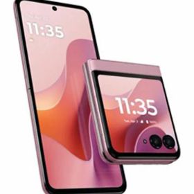 【中古】【安心保証】 motorola razr 60[512G] SIMフリー パルフェピンク
