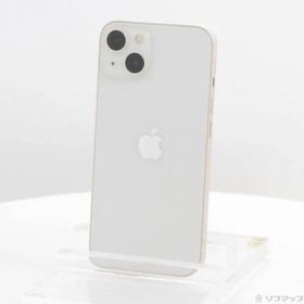 ソフマップ 〔中古品〕 iPhone13 128GB スターライト MLND3J／A SIMフリー【377】
