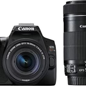 Canon デジタル一眼レフカメラ EOS Kiss X10 ダブルズームキット ブラック EOSKISSX10BK-WKIT
