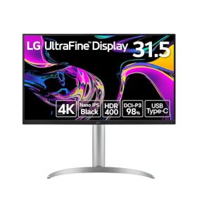 LG モニター ディスプレイ 32UQ850V-W 31.5インチ/IPS Black/4K (3840×2160)/DisplayHDR400/DCI-P3 98%/USB Type-C(USB Power Delivery 最大90W)/Disp