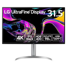 LG モニター ディスプレイ 32UQ850V-W 31.5インチ/IPS Black/4K (3840×2160)/約10.7億色表示(8bit+FRC)/DisplayHD