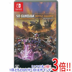 【中古】SDガンダム バトルアライアンス Nintendo Switch カバー・ケースいたみ