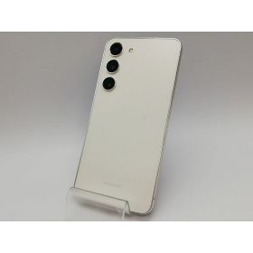 【中古】SAMSUNG 楽天モバイル 【SIMフリー】 Galaxy S23 クリーム 8GB 256GB SM-S911C【府中ル・シーニュ】保証期間1ヶ月【ランクB】