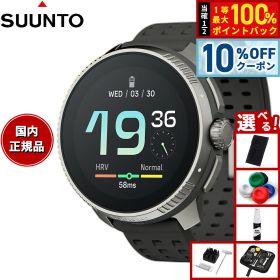 【8/1限定！10％OFFクーポン＆抽選で最大1万ポイントバック】【選べるノベルティー付き】スント SUUNTO RACE Titanium Charcoal レース チタニウム チャコール スマートウォッチ 腕時計 メンズ レディース SS050932000