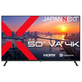 JAPANNEXT JN-V50U 液晶ディスプレイ 50型/ 3840×2160/ HDMI×2、DP×2/ ブラック/ スピーカー有/ 2年保証